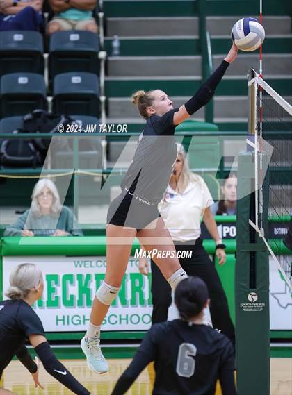 Thumbnail 1 in Graford vs Abilene Christian (Breckenridge volleyball tournament) photogallery.