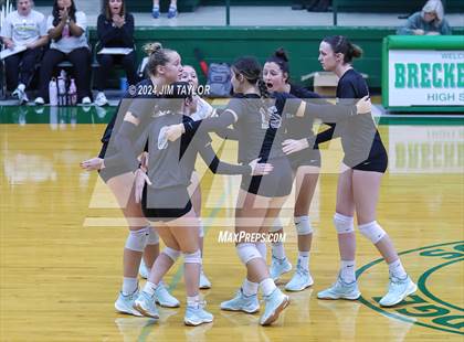 Thumbnail 2 in Graford vs Abilene Christian (Breckenridge volleyball tournament) photogallery.