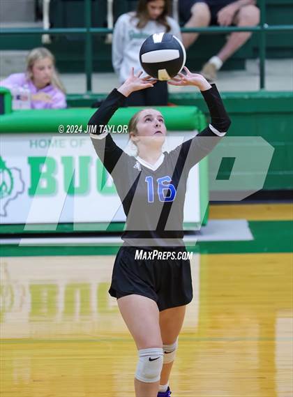 Thumbnail 2 in Graford vs Abilene Christian (Breckenridge volleyball tournament) photogallery.