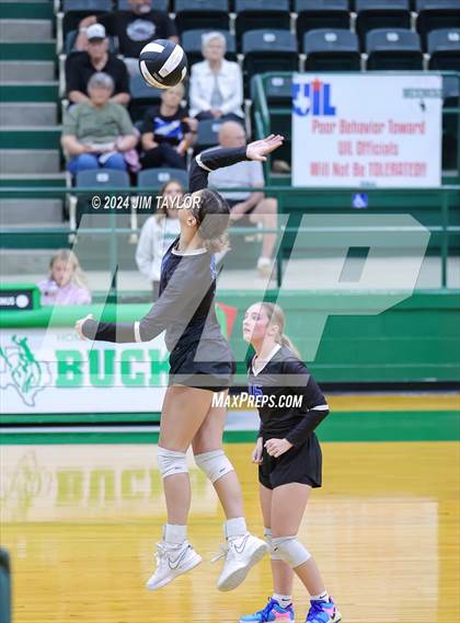 Thumbnail 1 in Graford vs Abilene Christian (Breckenridge volleyball tournament) photogallery.