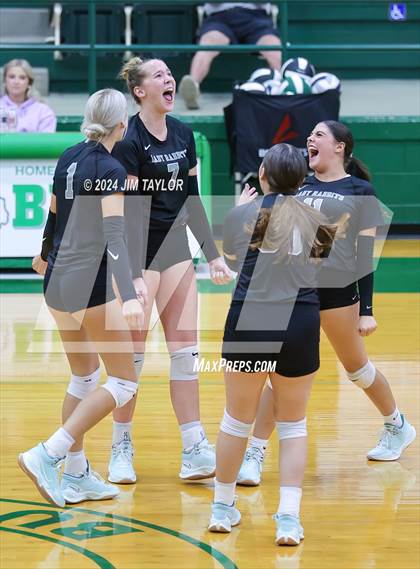 Thumbnail 1 in Graford vs Abilene Christian (Breckenridge volleyball tournament) photogallery.