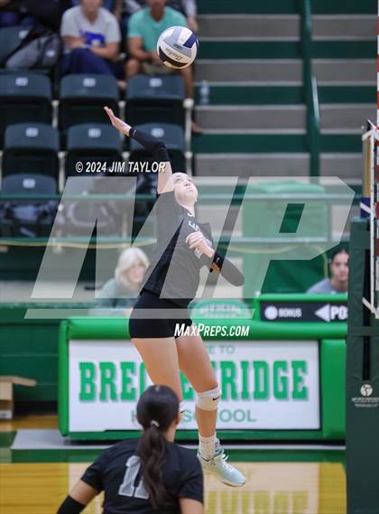 Thumbnail 1 in Graford vs Abilene Christian (Breckenridge volleyball tournament) photogallery.