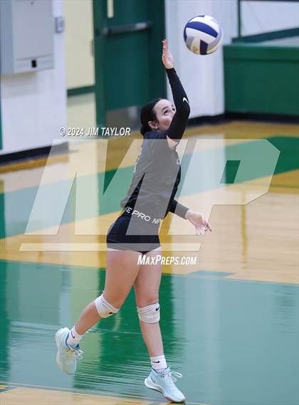Thumbnail 1 in Graford vs Abilene Christian (Breckenridge volleyball tournament) photogallery.
