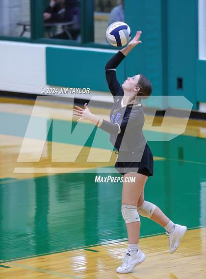 Thumbnail 2 in Graford vs Abilene Christian (Breckenridge volleyball tournament) photogallery.