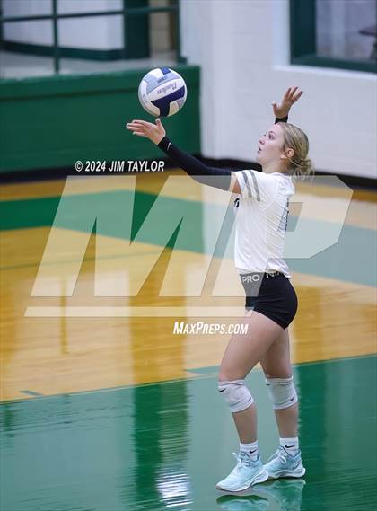 Thumbnail 1 in Graford vs Abilene Christian (Breckenridge volleyball tournament) photogallery.