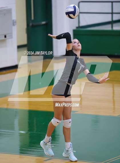 Thumbnail 2 in Graford vs Abilene Christian (Breckenridge volleyball tournament) photogallery.