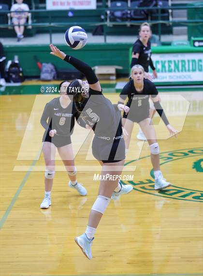 Thumbnail 1 in Graford vs Abilene Christian (Breckenridge volleyball tournament) photogallery.
