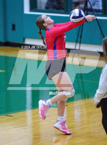 Thumbnail 2 in Graford vs Abilene Christian (Breckenridge volleyball tournament) photogallery.