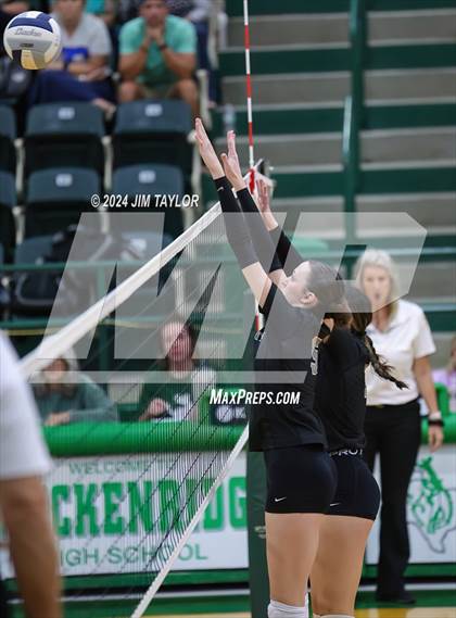 Thumbnail 1 in Graford vs Abilene Christian (Breckenridge volleyball tournament) photogallery.