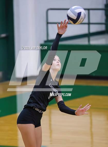Thumbnail 3 in Graford vs Abilene Christian (Breckenridge volleyball tournament) photogallery.