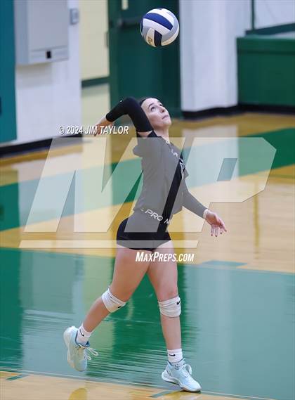 Thumbnail 3 in Graford vs Abilene Christian (Breckenridge volleyball tournament) photogallery.