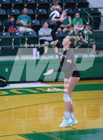 Thumbnail 3 in Graford vs Abilene Christian (Breckenridge volleyball tournament) photogallery.