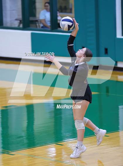 Thumbnail 3 in Graford vs Abilene Christian (Breckenridge volleyball tournament) photogallery.