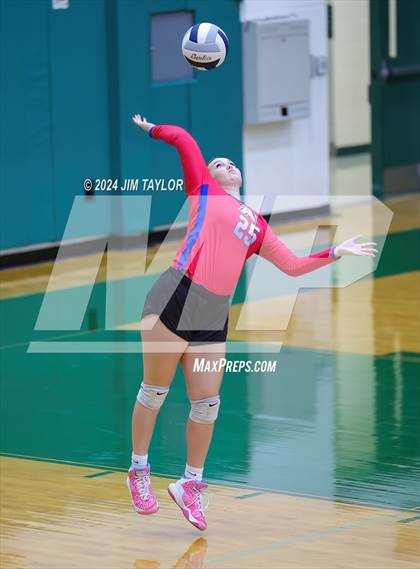 Thumbnail 1 in Graford vs Abilene Christian (Breckenridge volleyball tournament) photogallery.