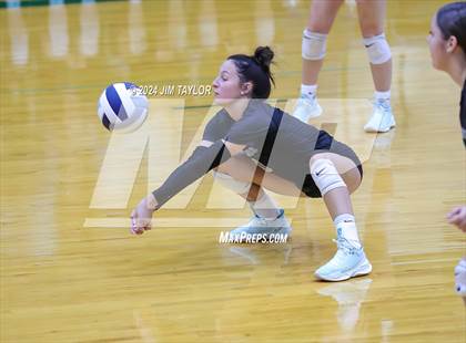 Thumbnail 3 in Graford vs Abilene Christian (Breckenridge volleyball tournament) photogallery.