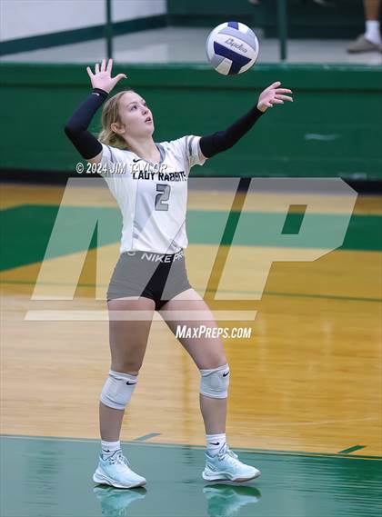 Thumbnail 2 in Graford vs Abilene Christian (Breckenridge volleyball tournament) photogallery.
