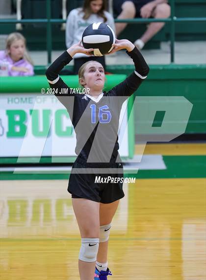 Thumbnail 3 in Graford vs Abilene Christian (Breckenridge volleyball tournament) photogallery.
