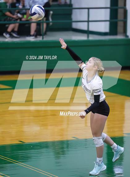 Thumbnail 1 in Graford vs Abilene Christian (Breckenridge volleyball tournament) photogallery.