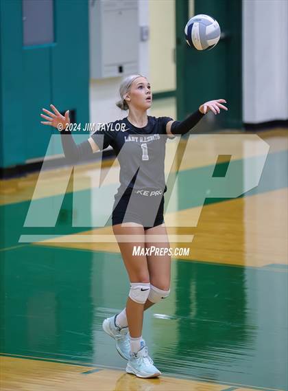 Thumbnail 1 in Graford vs Abilene Christian (Breckenridge volleyball tournament) photogallery.