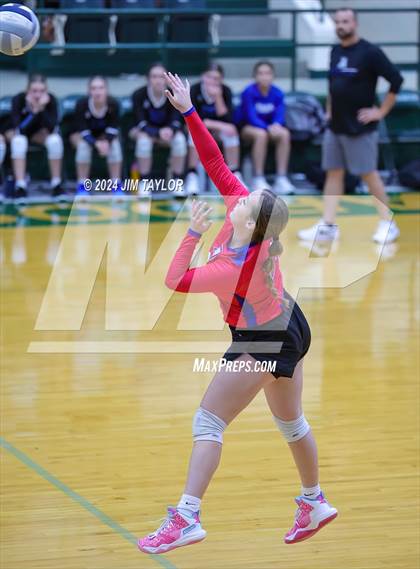 Thumbnail 1 in Graford vs Abilene Christian (Breckenridge volleyball tournament) photogallery.