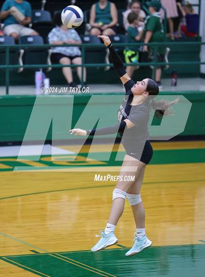 Thumbnail 1 in Graford vs Abilene Christian (Breckenridge volleyball tournament) photogallery.