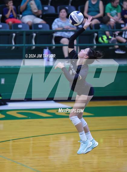 Thumbnail 1 in Graford vs Abilene Christian (Breckenridge volleyball tournament) photogallery.