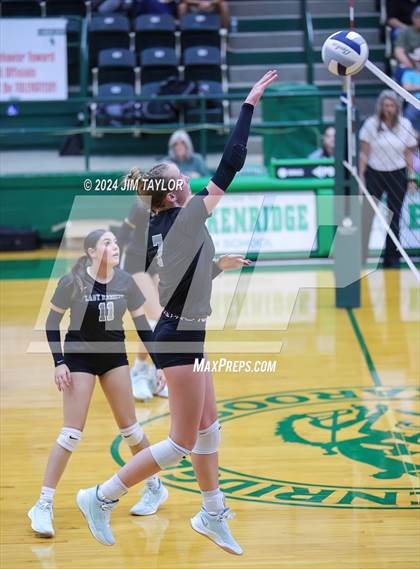 Thumbnail 2 in Graford vs Abilene Christian (Breckenridge volleyball tournament) photogallery.
