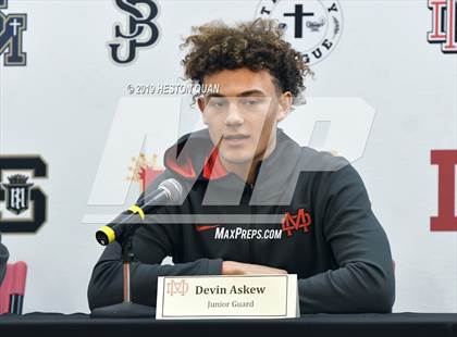 Thumbnail 1 in Trinity League Media Day - Mater Dei photogallery.