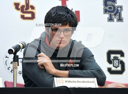 Thumbnail 1 in Trinity League Media Day - Mater Dei photogallery.