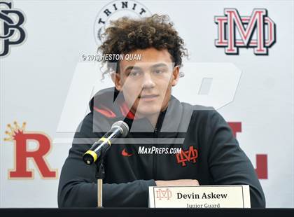 Thumbnail 2 in Trinity League Media Day - Mater Dei photogallery.