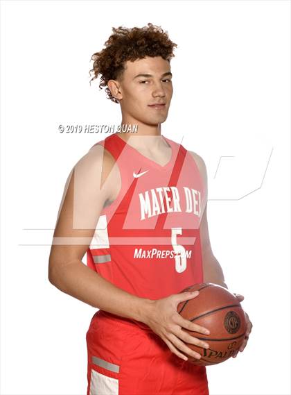 Thumbnail 2 in Trinity League Media Day - Mater Dei photogallery.