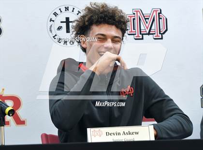 Thumbnail 3 in Trinity League Media Day - Mater Dei photogallery.