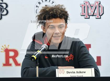 Thumbnail 1 in Trinity League Media Day - Mater Dei photogallery.