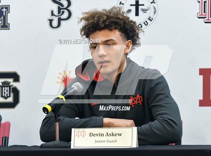 Thumbnail 3 in Trinity League Media Day - Mater Dei photogallery.