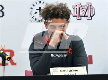 Thumbnail 1 in Trinity League Media Day - Mater Dei photogallery.