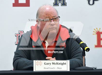 Thumbnail 2 in Trinity League Media Day - Mater Dei photogallery.