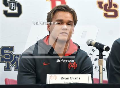 Thumbnail 2 in Trinity League Media Day - Mater Dei photogallery.