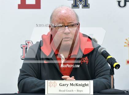 Thumbnail 3 in Trinity League Media Day - Mater Dei photogallery.