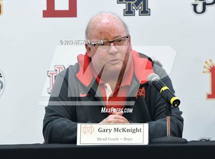 Thumbnail 2 in Trinity League Media Day - Mater Dei photogallery.
