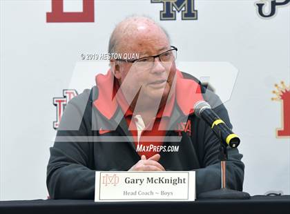 Thumbnail 1 in Trinity League Media Day - Mater Dei photogallery.