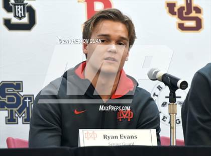Thumbnail 3 in Trinity League Media Day - Mater Dei photogallery.
