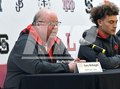 Thumbnail 1 in Trinity League Media Day - Mater Dei photogallery.