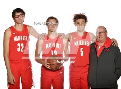 Thumbnail 1 in Trinity League Media Day - Mater Dei photogallery.