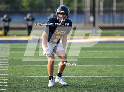 Thumbnail 3 in Delta vs Jay County (Scrimmage) photogallery.
