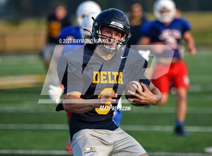 Thumbnail 3 in Delta vs Jay County (Scrimmage) photogallery.