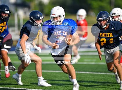 Thumbnail 2 in Delta vs Jay County (Scrimmage) photogallery.