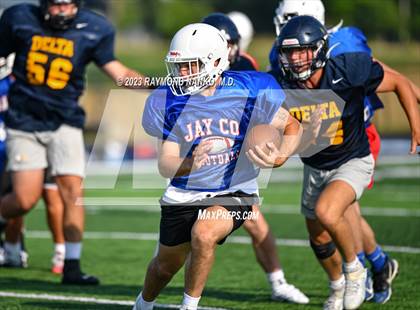 Thumbnail 3 in Delta vs Jay County (Scrimmage) photogallery.