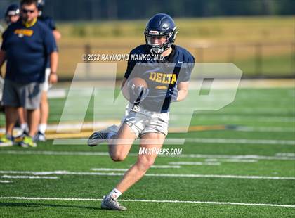 Thumbnail 3 in Delta vs Jay County (Scrimmage) photogallery.