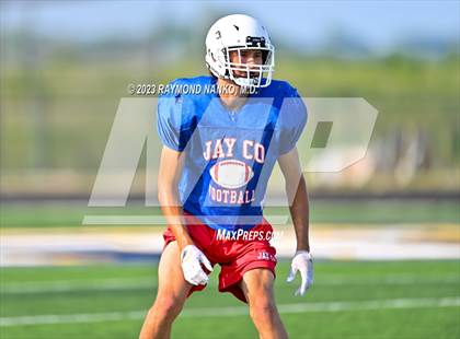 Thumbnail 2 in Delta vs Jay County (Scrimmage) photogallery.