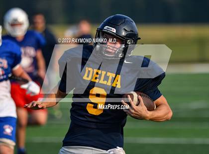 Thumbnail 2 in Delta vs Jay County (Scrimmage) photogallery.